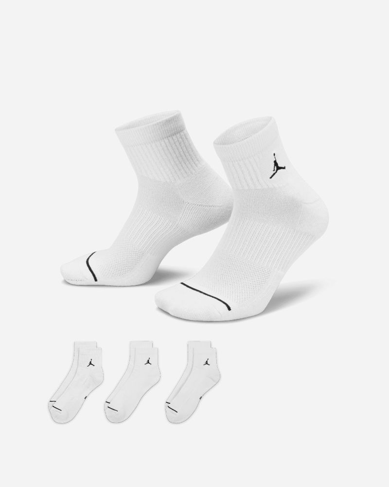 Confezione da 3 paia di calzini Jordan Everyday Ankle Socks Bianco