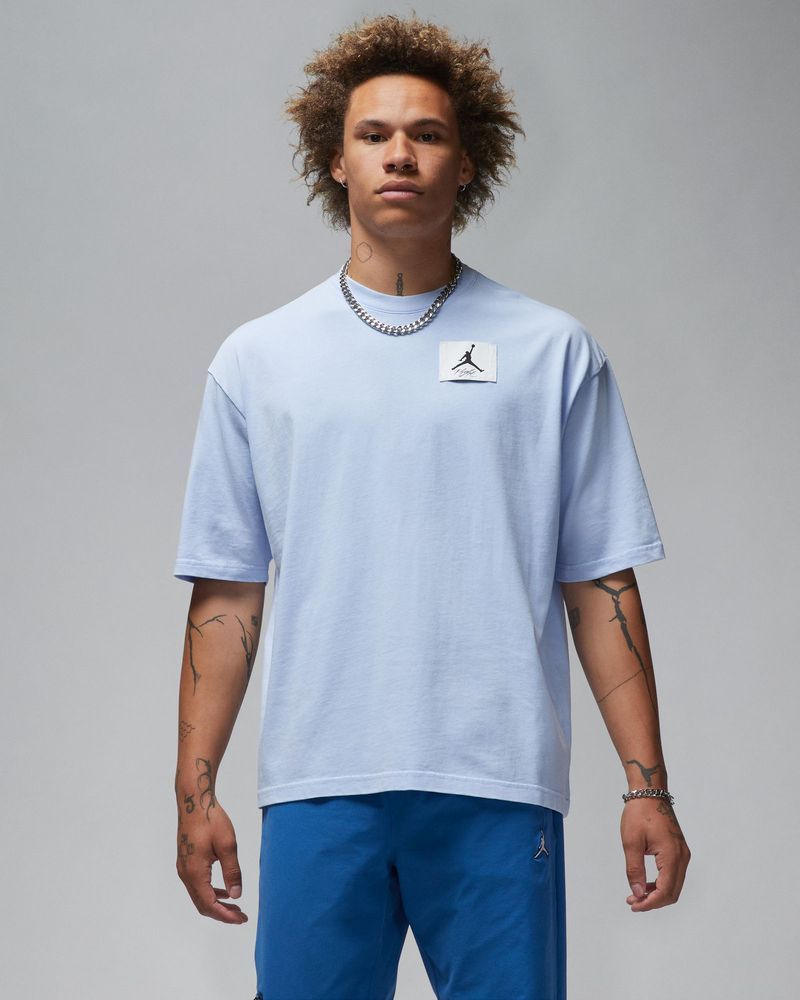 Blue jordans shirt hot sale