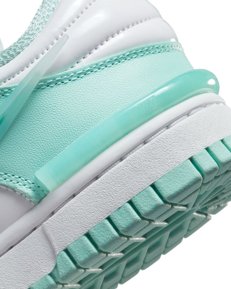 Nike Dunk Low Twist White & Mint Green Women's Shoes