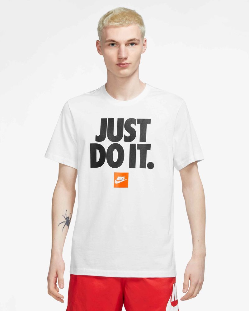 Nike T- Shirt pour Homme, Blanc, XS : : Mode