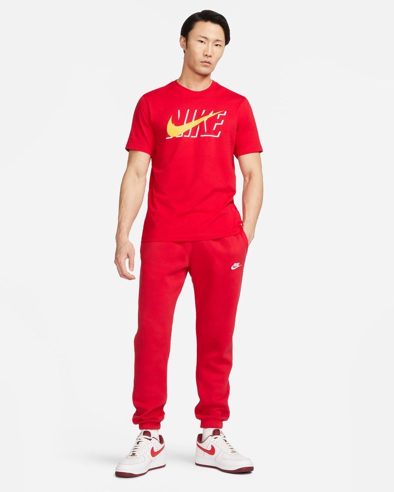 Nike sportswear top rouge