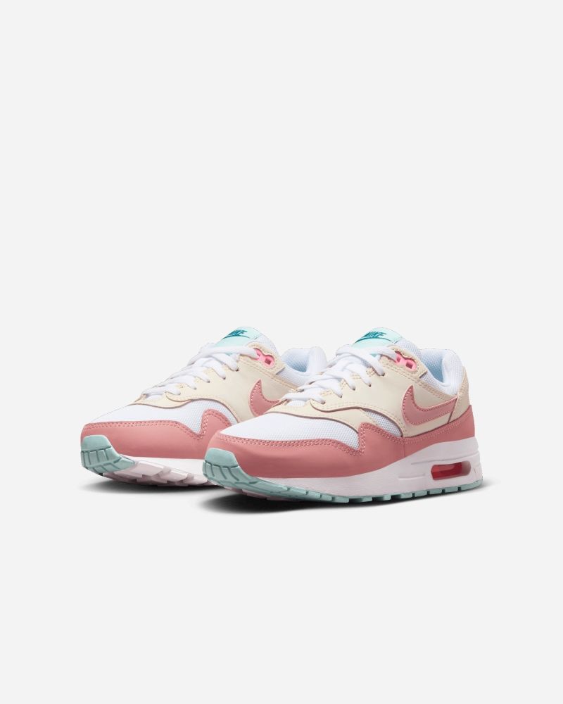 Nike zoom online blanche et rose