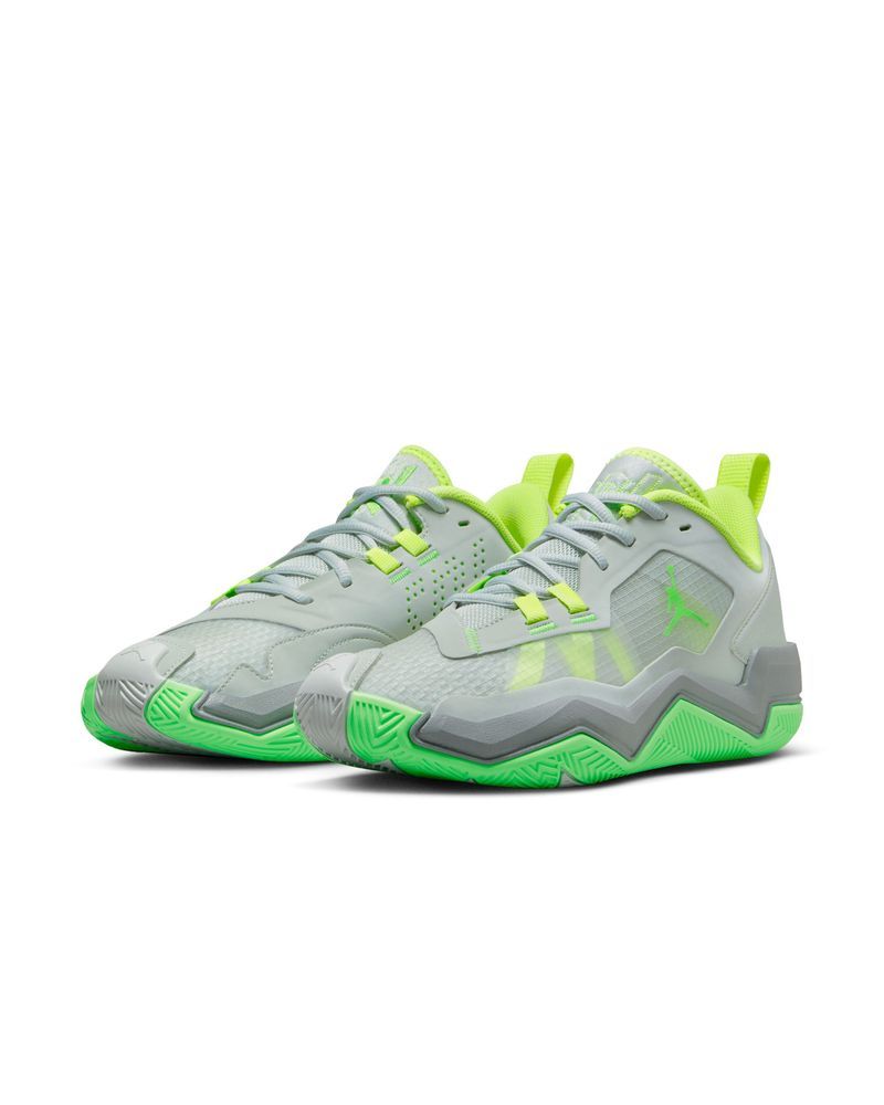 Jordan grises con hotsell verde