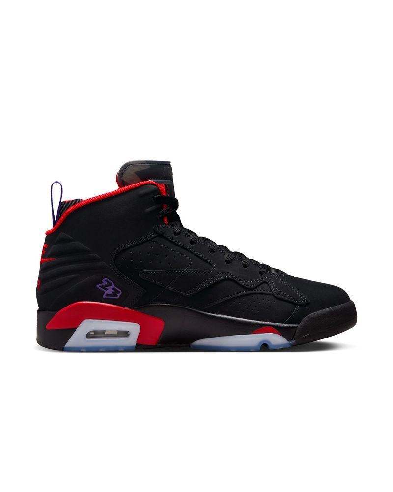Jordan noir cheap rouge homme