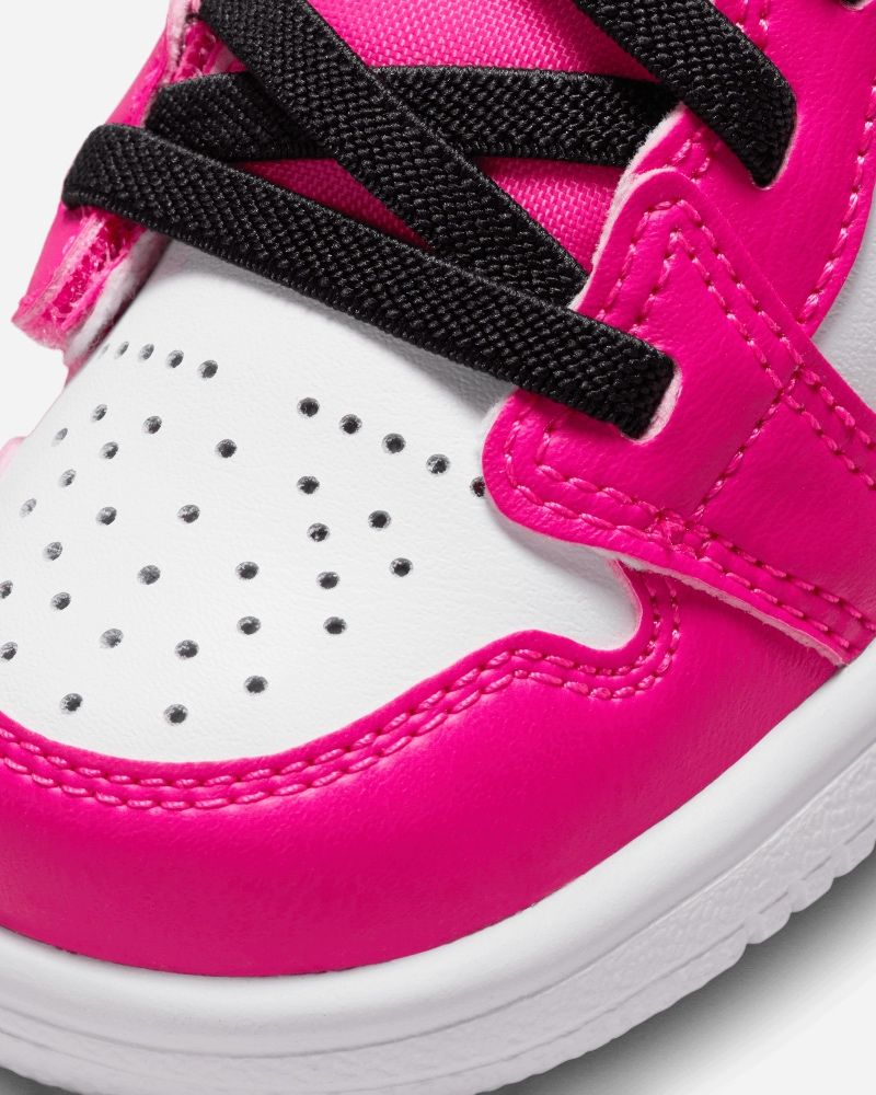 Jordan 1 Low Alt White Pink Children s Shoes EKINSPORT