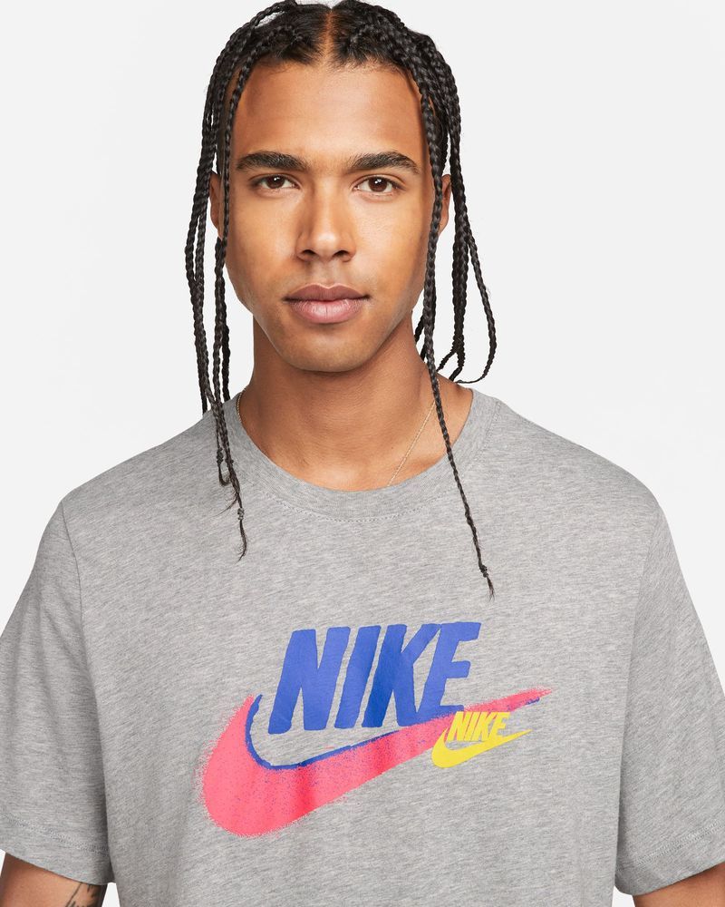 T shirt nike gris homme new arrivals