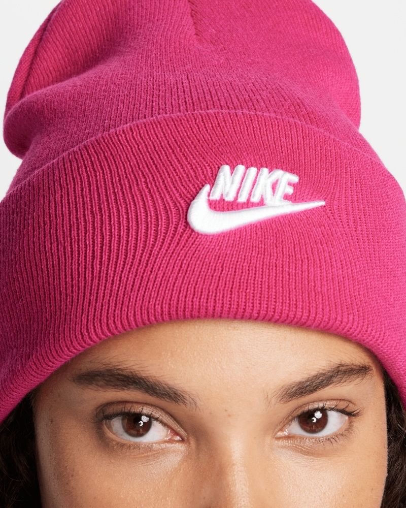 Bonnet Nike Peak Tall Cuff Futura Rose pour Adulte