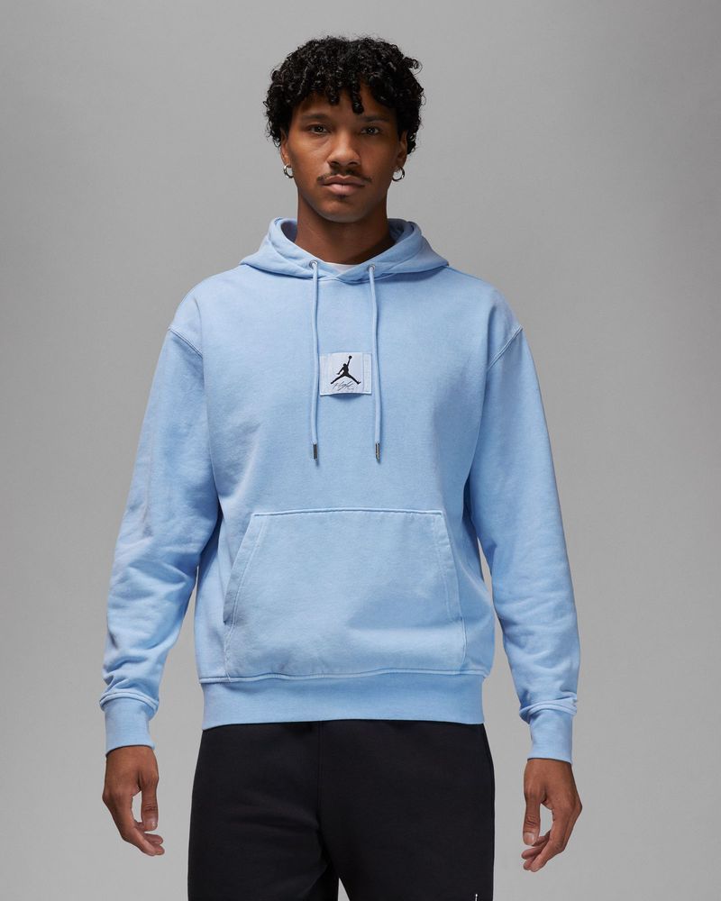 Sweat à capuche adidas bleu ciel sur