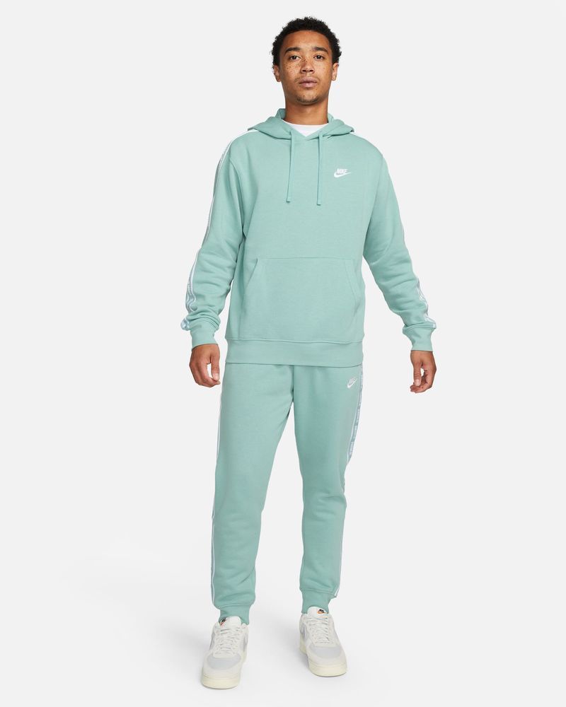 Ensemble Nike tech fleece light blue grey white