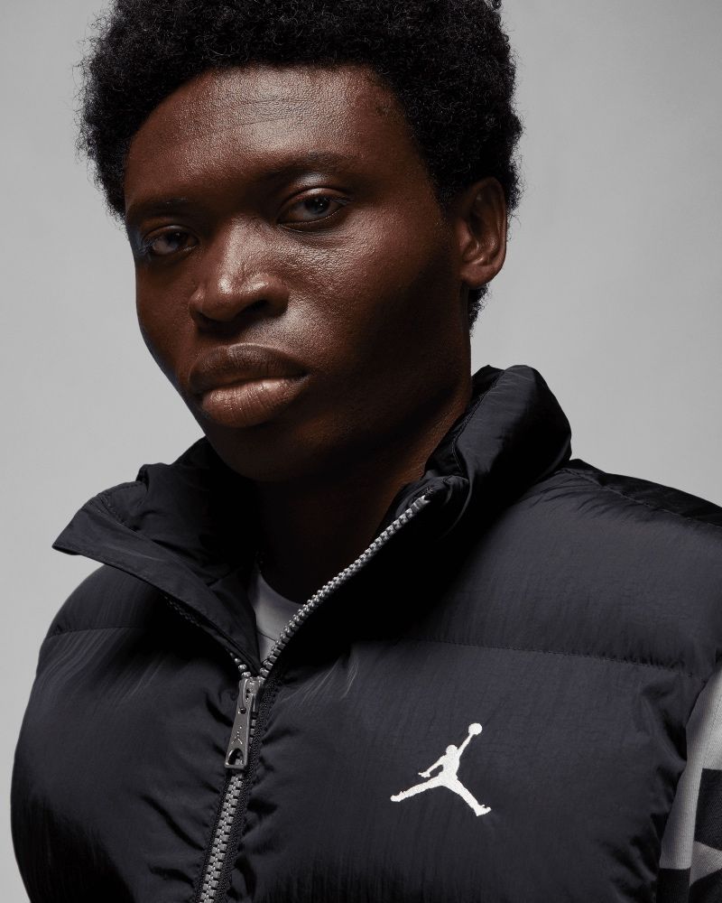 Doudoune noir homme shop sans capuche