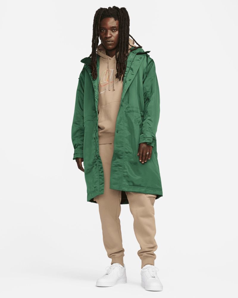 Parka Nike Club Stadium Vert pour Homme