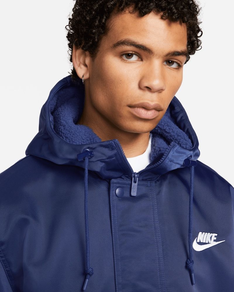 Parka Nike Club Stadium Bleu Marine pour Homme