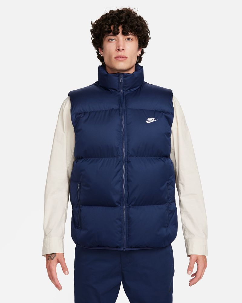 Doudoune sans manches Nike Club Therma-FIT Puffer Bleu Marine pour Homme