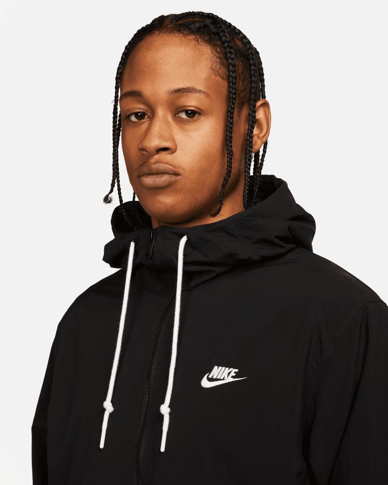 Men's Nike Club Woven Waterproof Jacket Black
