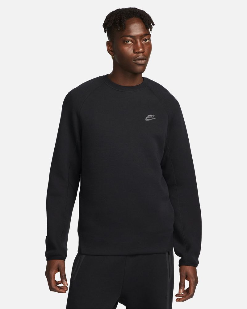 Men's Nike Tech Fleece Crew Black Sweatshirt