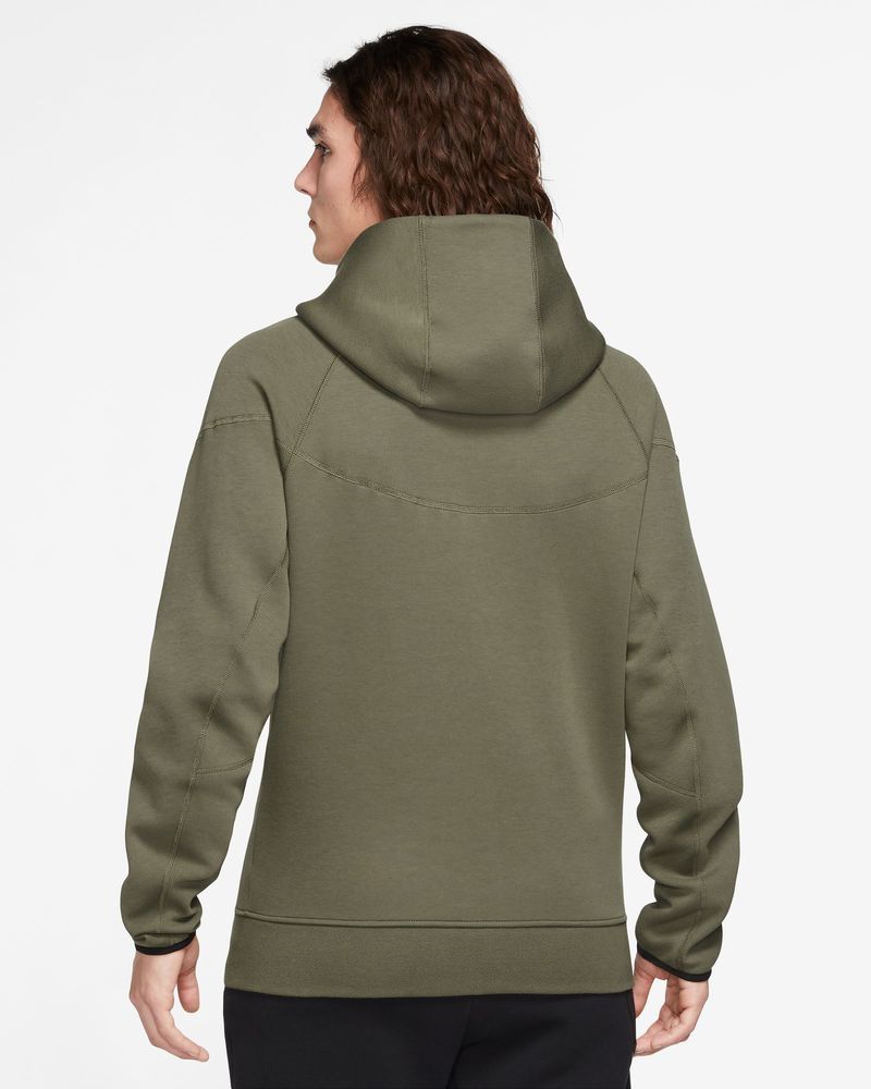 Nike tech fleece windrunner hoodie green cheap