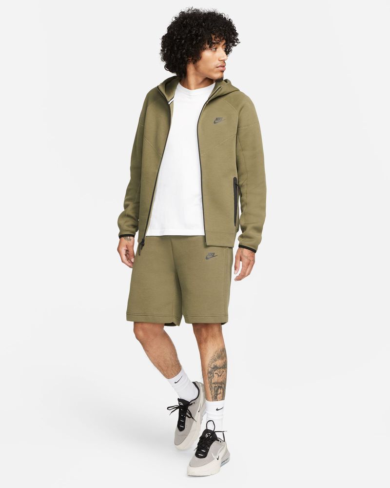 Nike tech fleece windrunner hoodie green top