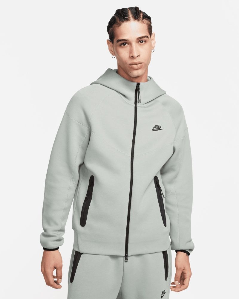 Sweat à capuche Zippé Nike Tech Fleece Windrunner Gris Clair pour Homme ...