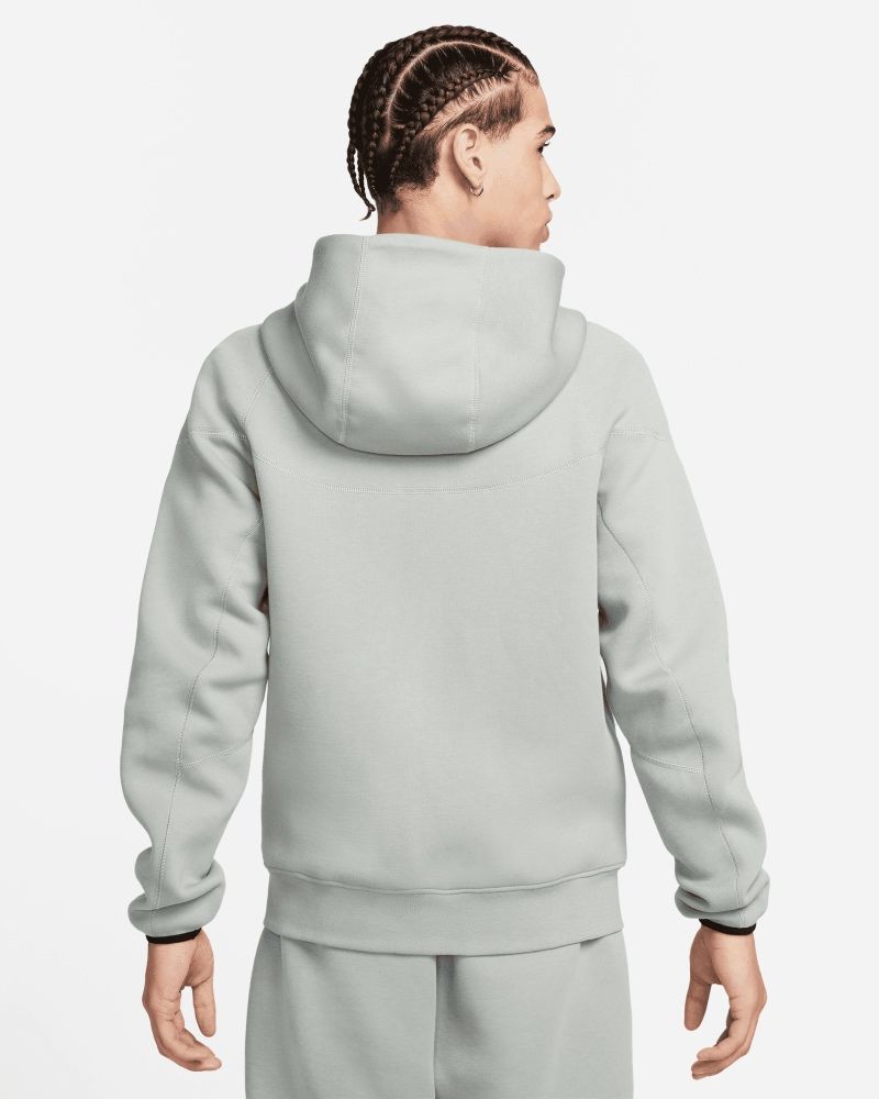 Men's Nike Tech Fleece Windrunner Grey Zip Hoodie