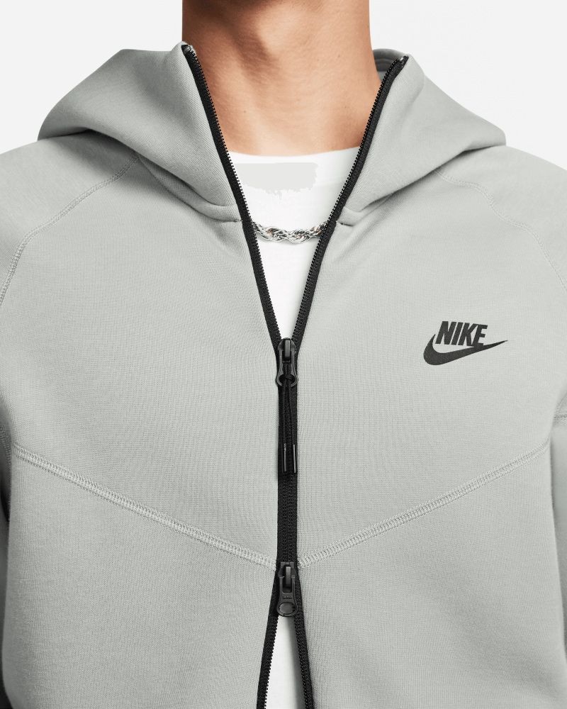 Veste Nike Sportswear Tech Fleece à Capuche Zippée Grise - Veste/sweat -  Tennis Achat