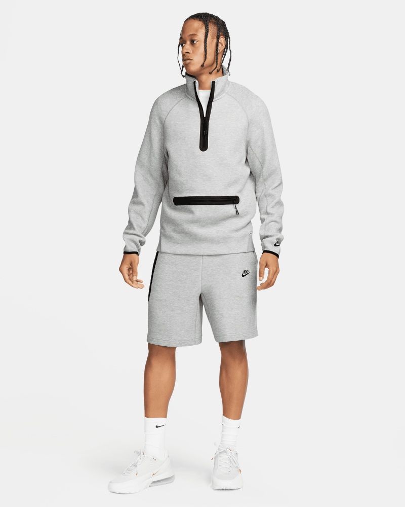 Pull nike homme gris store