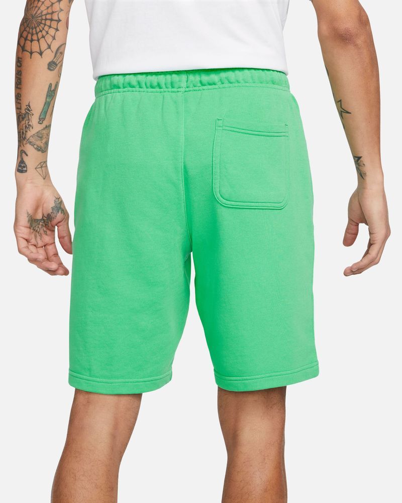 Nike club fleece shorts green cheap