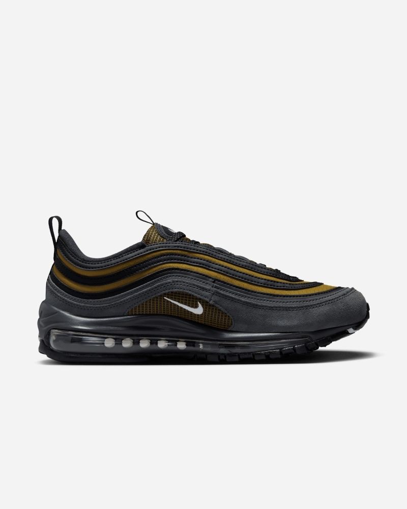 Nike Air Max 97 Grey Gold Men s Shoes EKINSPORT
