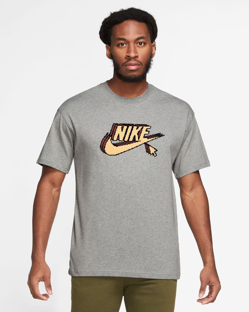Grey nike top shirt mens