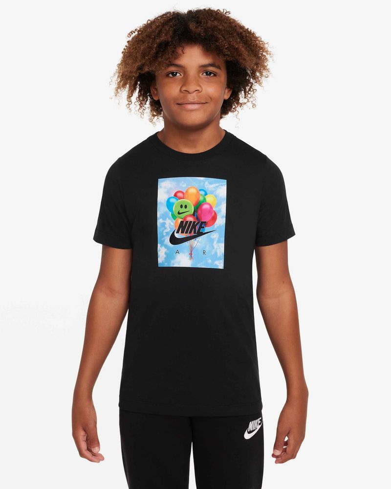 T shirt Nike Sportswear Black for Child FD2664 010 EKINSPORT