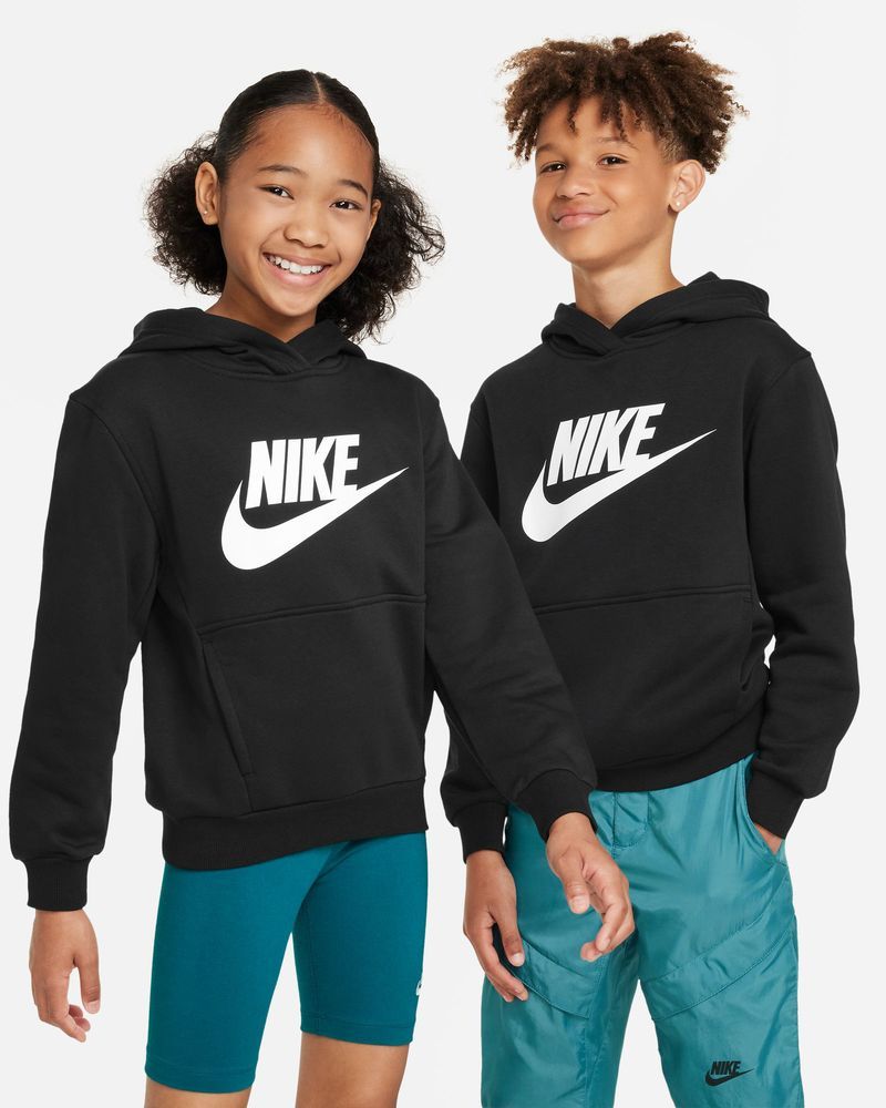 Sweat à capuche KM Noir pour Enfant