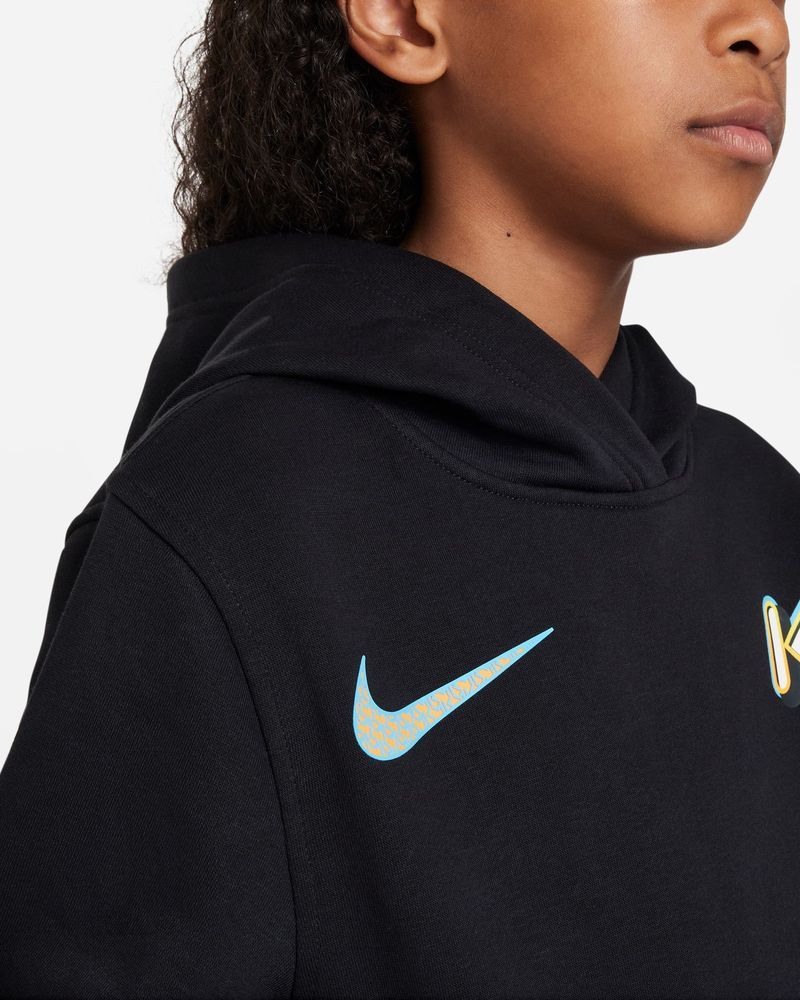 Sudaderas negras con y sin capucha para niños/as. Nike ES