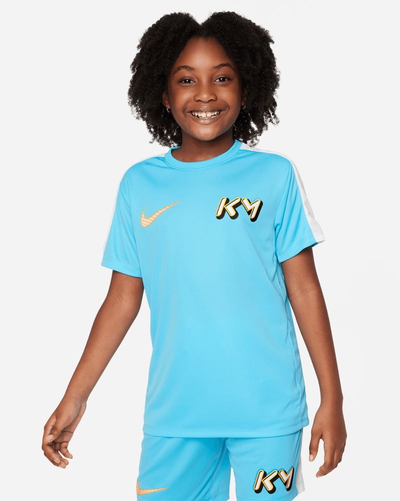 Maillot Kylian Mbappé Bleu pour Enfant