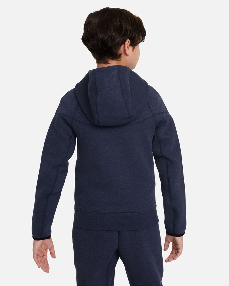 Ensemble sport sweat à capuche + jogging garçon - bleu nuit, Garçon