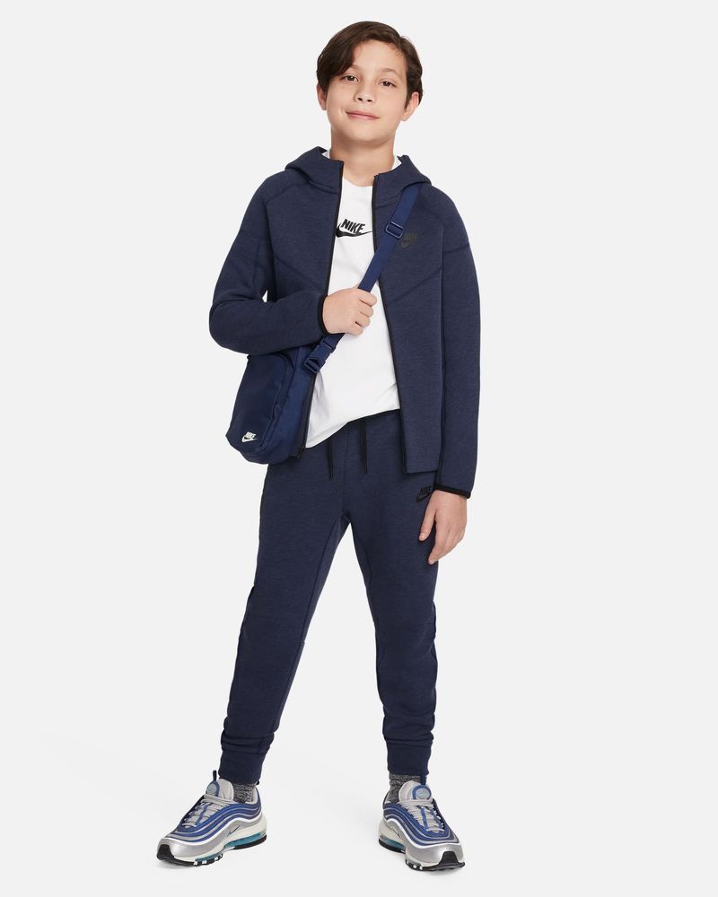 Navy blue nike shop tech fleece tracksuit