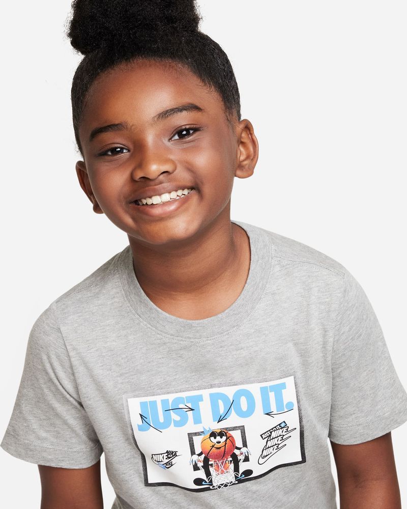 T shirt nike bambino grigio store