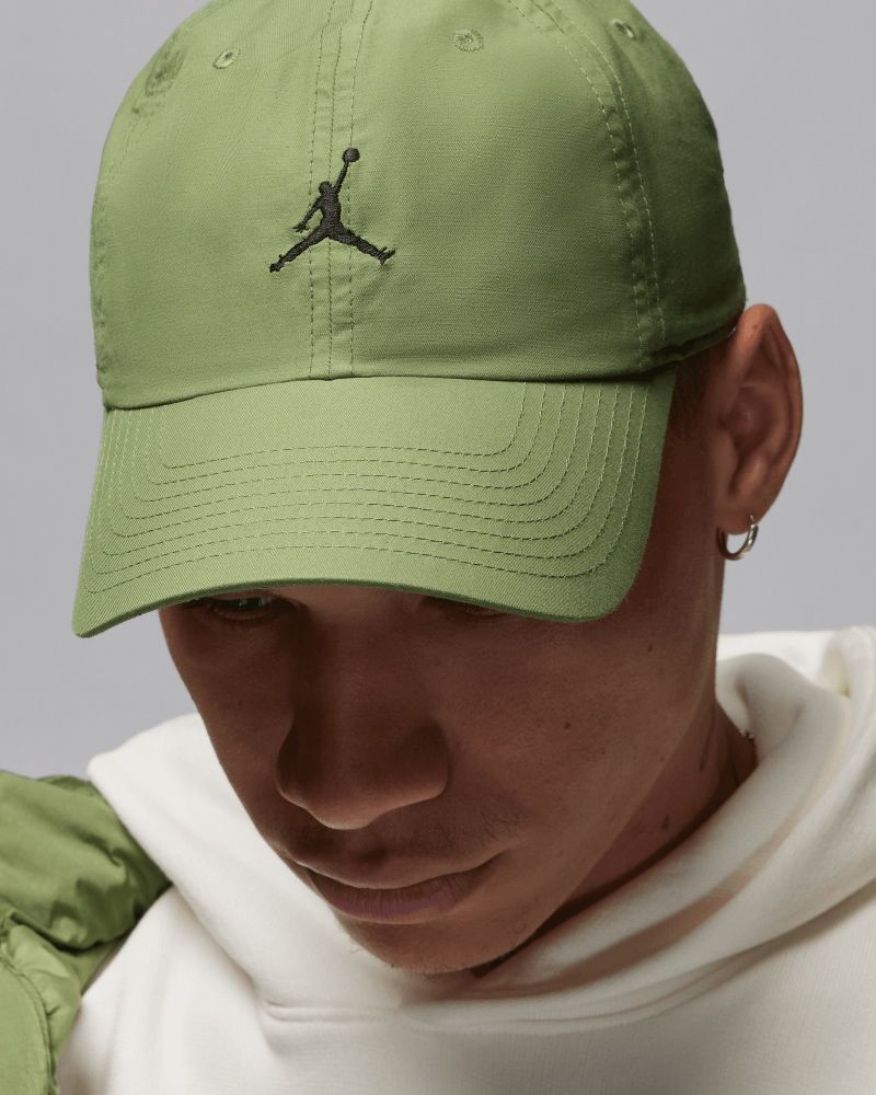 Casquette Jordan Club Cap Adjustable Unstructured Vert pour Adulte