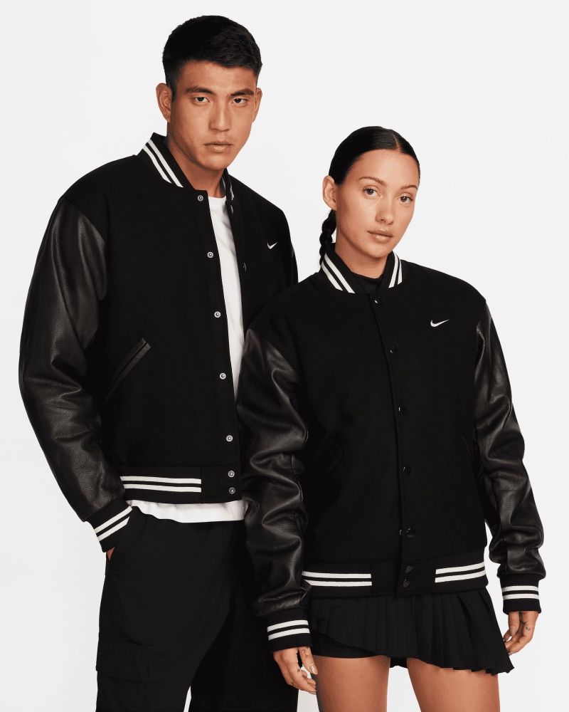 Men's nike shop letterman's jacket