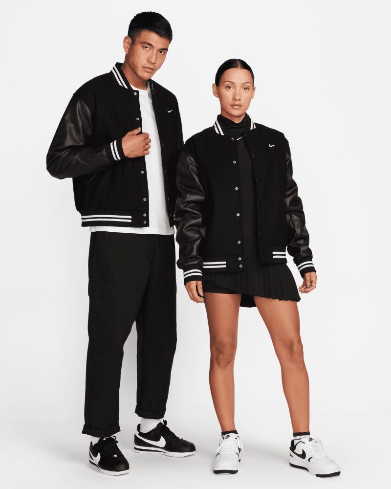 Mens nike varsity sales jacket