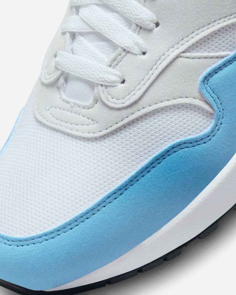 Chaussures Nike Air Max 1 Blanc & Bleu pour homme FD9082-103
