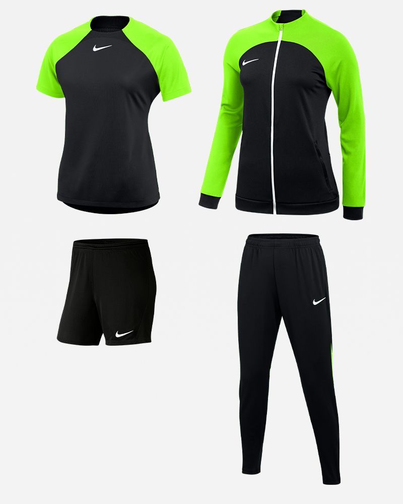 Kit Nike Academy Pro for Female. Track suit + Jersey + Shorts +