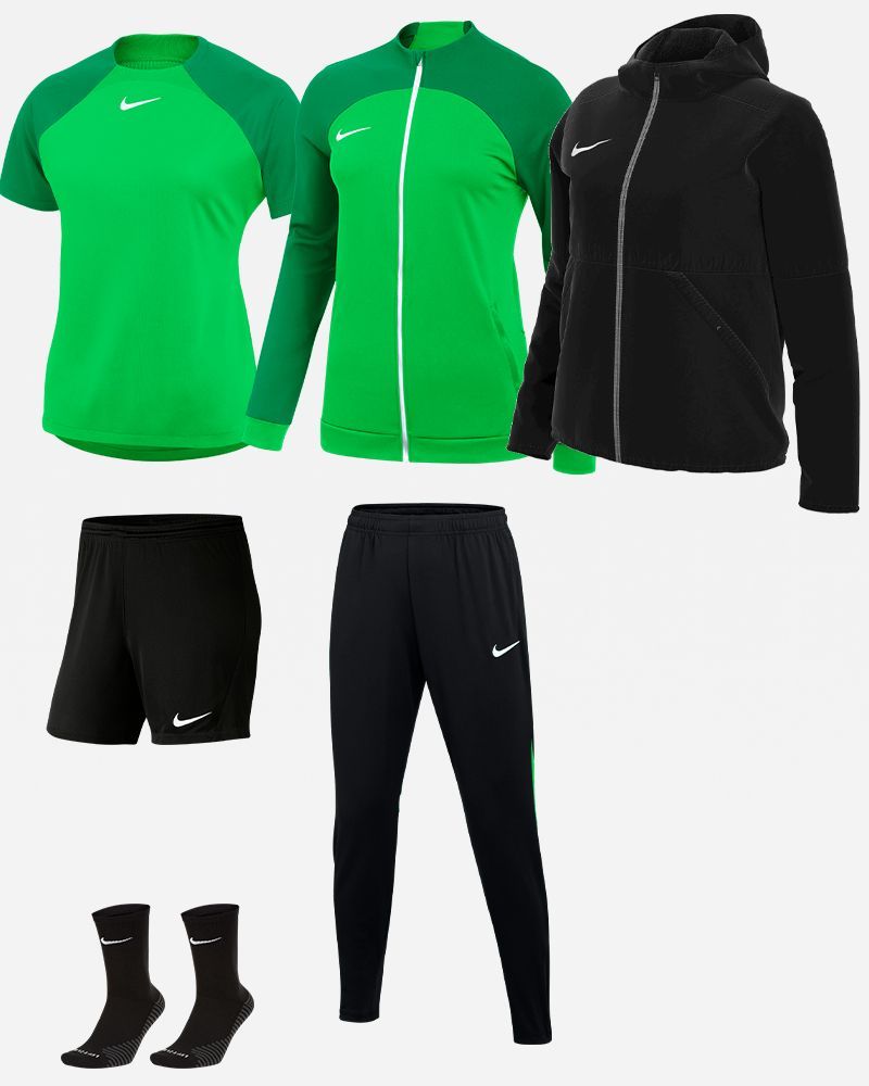 Kit Nike Academy Pro for Female. Tracksuit + Shirt