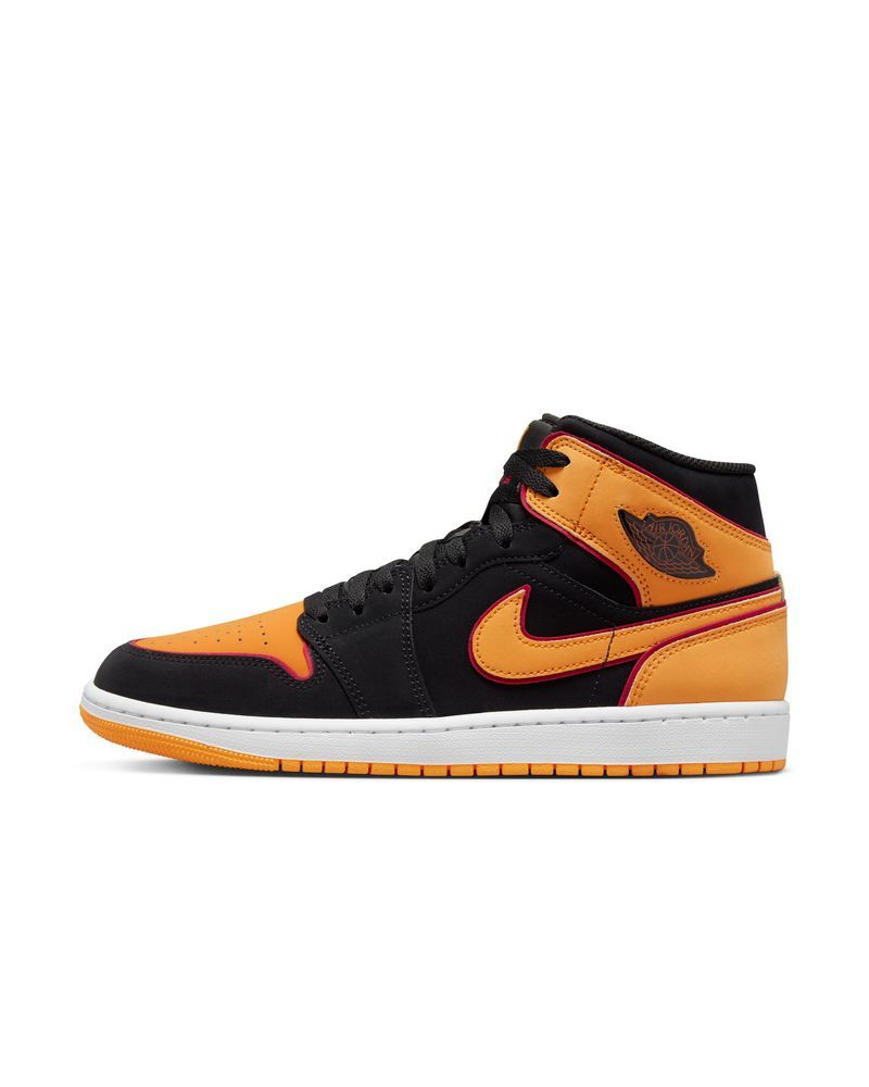 Air jordan 1 2025 mid homme orange