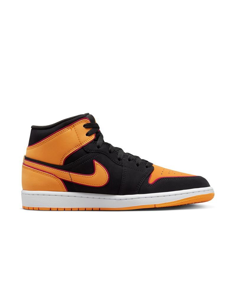 Air jordan 1 orange et noir best sale