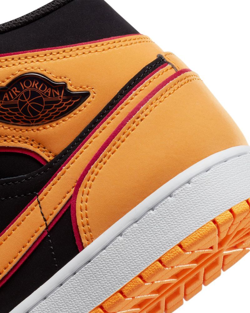 Jordan 1 orange noir sales