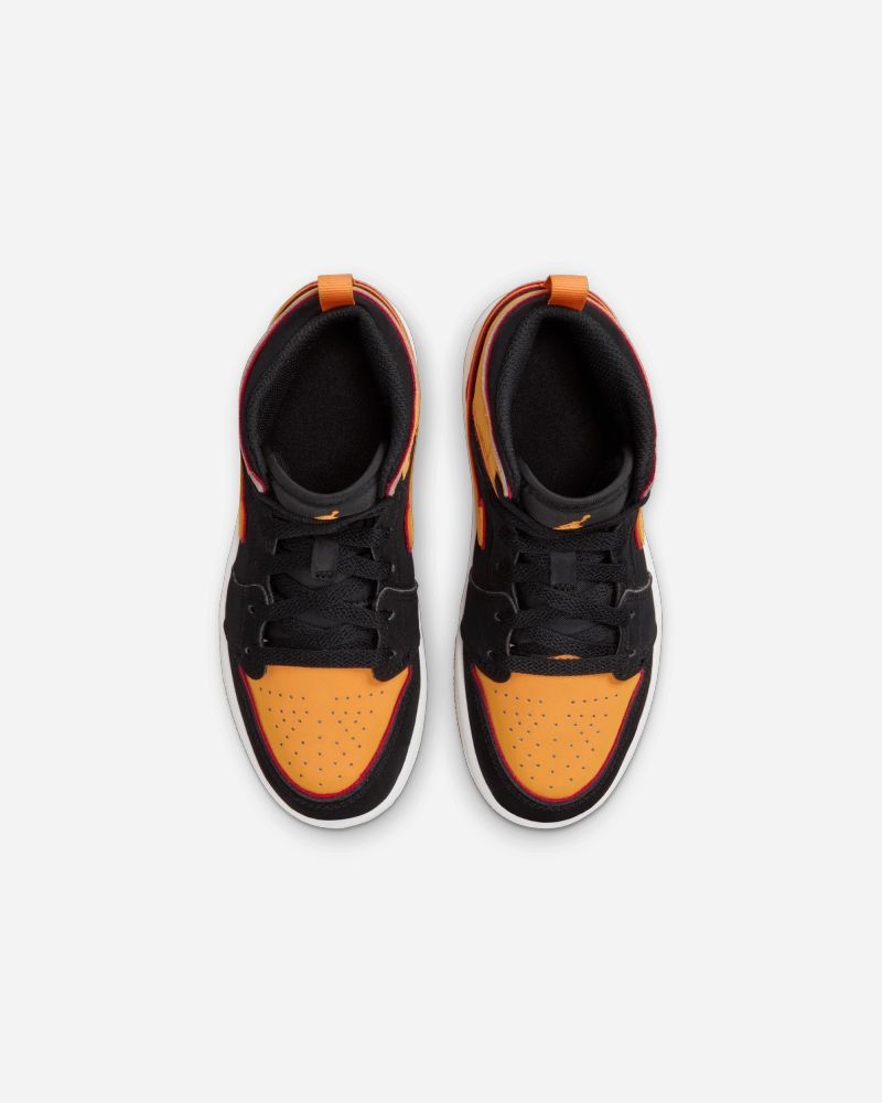 Jordan noir shop et orange