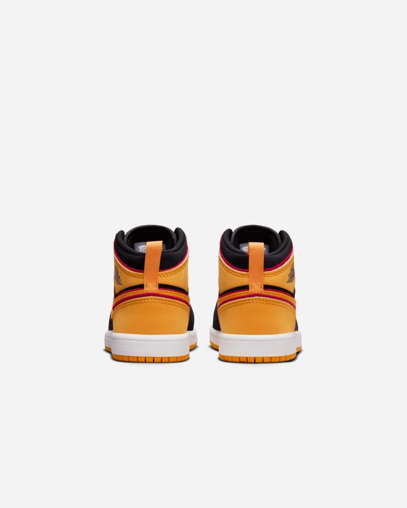 Nike jordan noir et orange best sale