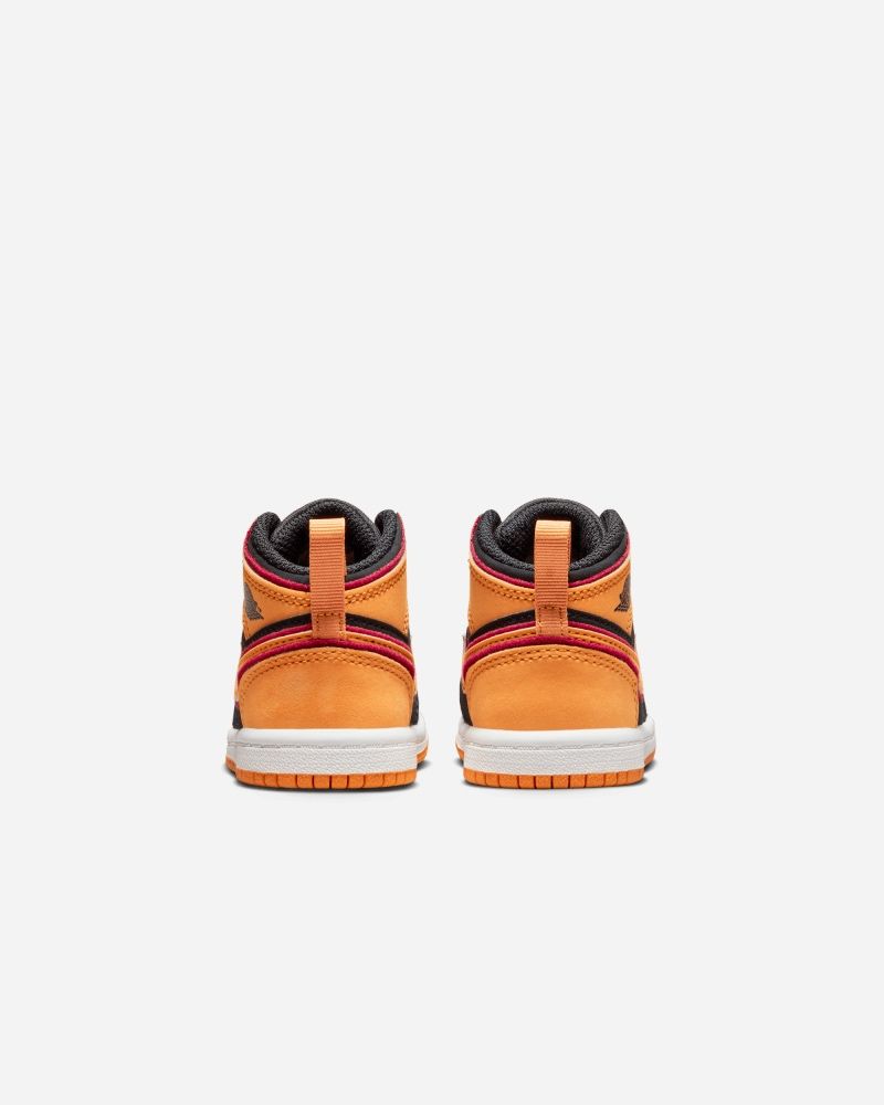 Jordan 1 mid orange et noir shop