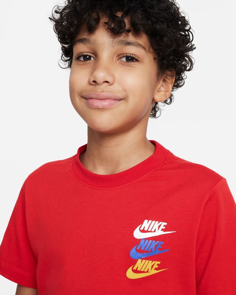 Magliette nike outlet bambino rosse