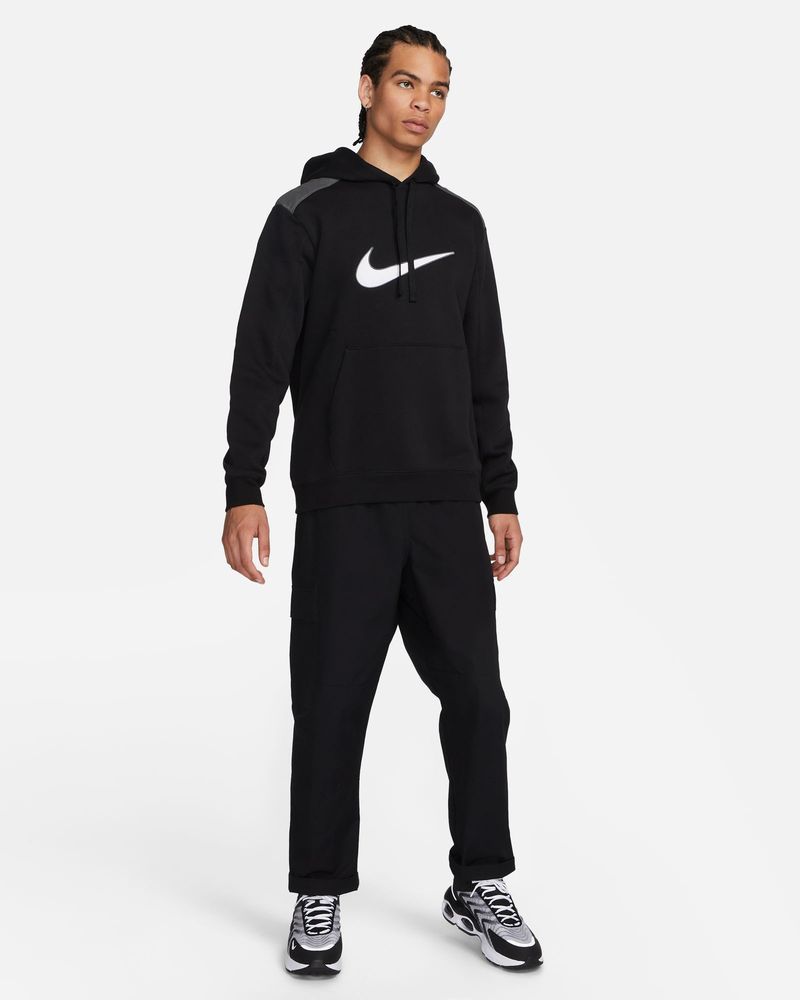 Sweat nike swoosh noir best sale