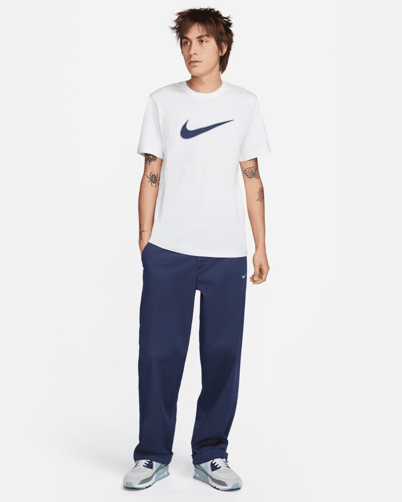 NIKE TEE SHIRT CLUB BLANC - TEE-SHIRT HOMME